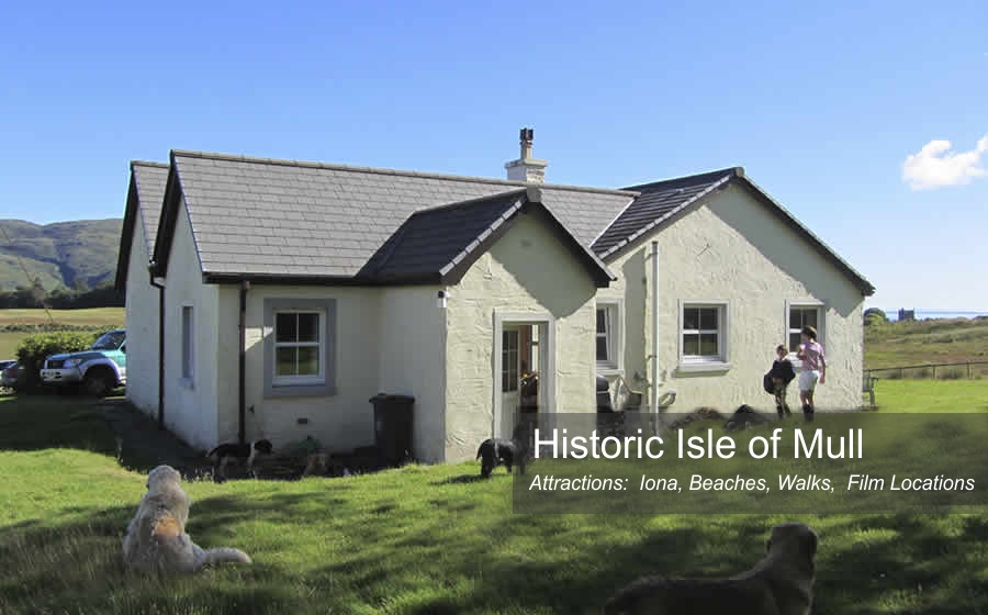 Holiday letting cottage Lochbuie